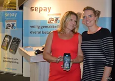 Sepay, de pinautomatenspecialist. Jeska Riphagen en Marina van de Bor.