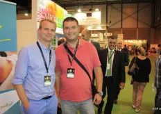 Tom en Gabriel van Allegria Fruit, exporteur naar Italië en Spanje.