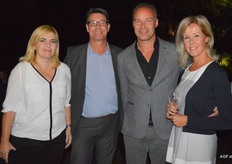 Desiree Janssen van Banken Champignons, Piet Appelmans van Gipmans Plant, Wil Teeuwen en zijn vrouw Trudy.