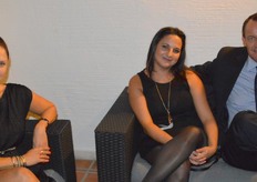 Aracelys Perez van ERC, Arancha Ferrer en Arnold Heemskerk van Frutas Esther.