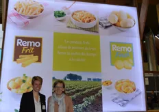 An en Els van Remoortel van Remoortel NV. Vers geschilde en rauwe aardappelproducten vormen het productgamma bij dit bedrijf.