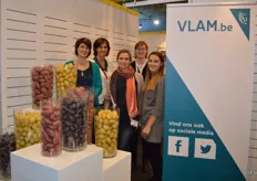 VLAM promoot o.a. de Belgische patatten over heel de wereld. Leen Guffens, Hilde Peeters, Katrien de Nul, Paulien Stoffels en Thaïs Mees.