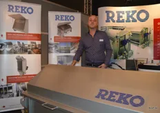 René Correljé van Reko. Dit bedrijf levert al 40 jaar zeef- en transporttechniek voor diverse toepassingen in de verwerkende AGF.