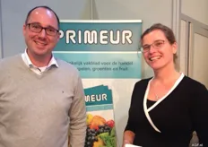 Cor van Veldhuijsen en Erika Slikker van Agro Food Cluster.com