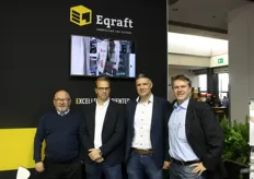 Het team van Eqraft met Marco Maljaars, Wim de Rijder en Niek de Boer