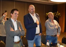 Lindert Moerdijk, Piet van Liere en Frank Druyff