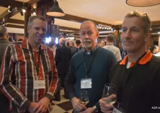 Bert Bouwsema, Hans van Ommen en Hans Trompert van NVWA.