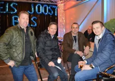 Het team van J.H. Wagenaar, Barry Smit, Gerard Breed, Peter Moras (van de kwaliteitscontrole) en Lucas de Boer.