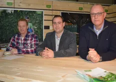 Patrick Boeters, Sander Kooij en Olav Baltussen van Green Talent.