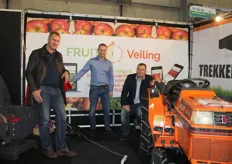 Roel Vermeulen, Jeroen van den Berg, en Wyno Vermeulen van Fruit Veiling