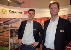 Paul den Engelsen (l) en Sicco Zijlstra van Tolsma Storage Technology.