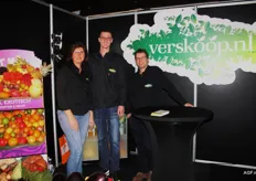 Het team van Verskoop.nl, met Erna Verstraaten, Mike van Harmelen en Jacco Munter