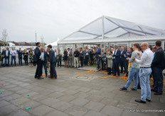 De genodigden konden een kijkje nemen