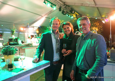 Leo Venhuizen, Floortje Venhuizen en Arno Koot