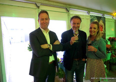 Egbert van Alphen, Frans Scholts en Marloes Hinkenkemper