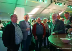Sjef Kruise, Peter Hendriks, Toon Kruisen en Ad de Graaf
