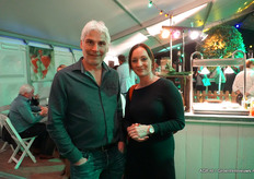 Kees van der Veeken en Esther Ates