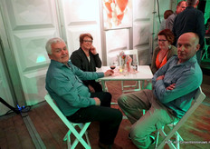 Jan en Atie Duits, Caroline en Wout Franken