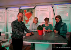 Ludo Kennis, Ewa Tilburgs, Marian Kennis en Coriana Foesenek