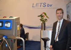 Guustaaf Hoekstra van Lets. Een leverancier van krattenwasmachines, hygiëneapparatuur en schoonmaaksystemen.
