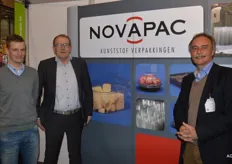 Kunststof verpakkingen van Novapac. Robert Pezy, Rudy Nijeboer en Anno Harte.Dit bedrijf produceert o.a. mangoschalen en tomatentrays.