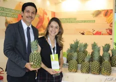Juan José Bolanos Herrera van het bedrijf Pinaalbo uit Costa Rica. Het familiebedrijf bestaat sinds 2004 en is gespecialiseerd in ananassen.