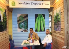 Northline Tropical Fruits uit de Dominicaanse Republiek. Bruno Lowell en luis Samuel Nunez zijn producent en exporteur van bananen.