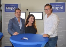 Arnold van Leuken, Corine de Bekker en Corstian Modderkolk van Mupol Personeelsdiensten.