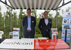 Wilmar van Leeuwen en Aleid de Raad van Van Noord Accountants en Belastingadviseurs.