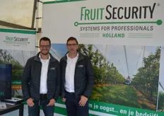 Gerben van Veldhuizen en Teus de Jong van FruitSecurity.