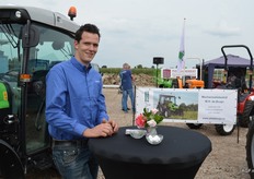 JAn-Maarten de Bruyn van Mechanisatiebedrijf W.H. de Bruyn uit Lexmond.
