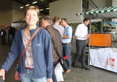 Lianne van Wijk van Certis kwam ook even polshoogte nemen.