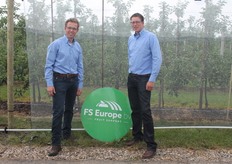 Dikkie van Nifterik en Frans Angelino van FS Europe.