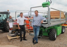 Richard van der Linden van Dik van der Linden en Mark André de la Porte, eind gebruiker van de Genius.