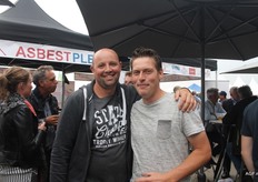 Wouter Oostveen van Oostveen fruit en Maarten Nijenhuis van FruitNL