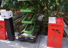 In Tomatoworld gebruiken ze hommels om de planten te bevruchten.