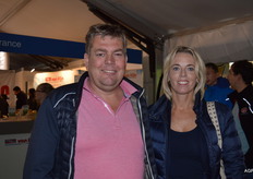 Robert en Natasja Sijm van Simba Vegetables.