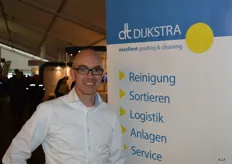 Marcel Ruesink van DT Dijksta. Dt Dijkstra is al jaren een begrip in aardappelland.