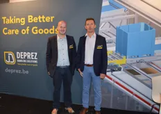 Matthias Mergaert en Geert Logier van Deprez handling Solutions.