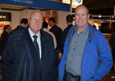 Andries Quik van Quik aardappelen uit Hedel en Kees Bijl van Bijl Aardappelen.