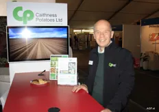 Stephen Hole van Caithness Potatoes Ltd houdt zich met het Britse bedrijf bezig met het ontwikkelen van nieuwe aardappelvariëteiten.