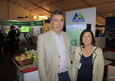 Eddie en Denise Craig van Cullen Allen Ltd houden zich bezig met het exporteren van zaden en tafelaardappelen vanuit het Verenigd Koninkrijk.