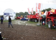 Een overzicht van de Potato Europe waar het terrein nog redelijk begaanbaar was.