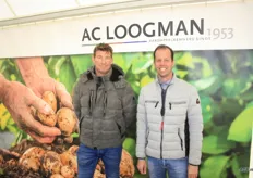 Martin Holthuizen en Ad Loogman van AC Loogman. Het bedrijf houdt zich in de keten bezig van marktverkoper tot groothandel.
