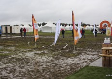 Eén grote modderbende.