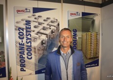 Siebe Duivenvoorden houdt zich met Celtic Cooling bezig met koeltechnieken.