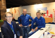Pieter Jan Georgious, Peter Rijk en Bernardus Smits van LambWeston/Meijer.