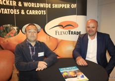 Cees Smits en Piet van Liere van FlevoTrade Dronten bv.