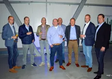 BartJan Beyer, Koen van der Jagt, Leo Hempel, Piet Hoek, Barend Hoek, Maarten Schrijvershof senior, Alexander Schrijvershof en Cobus Moll van Schrijvershof.