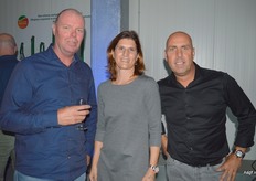 Marcel de Vetten, Karin van de Linde en Rene Castel van Kloosterboer.